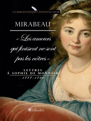 cover image of Mirabeau, les amours qui finissent ne sont pas les nôtres